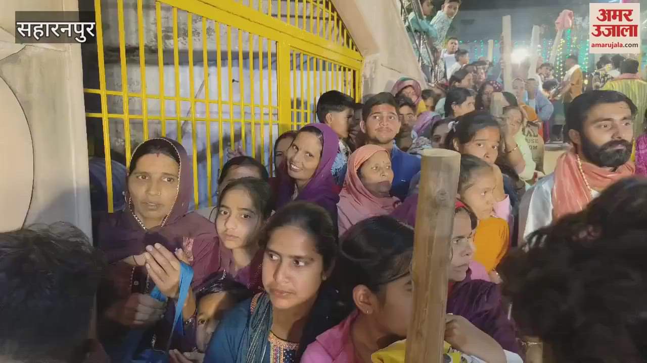 VIDEO : Saharanpur: Crowd gathers to seek blessings of Babaji