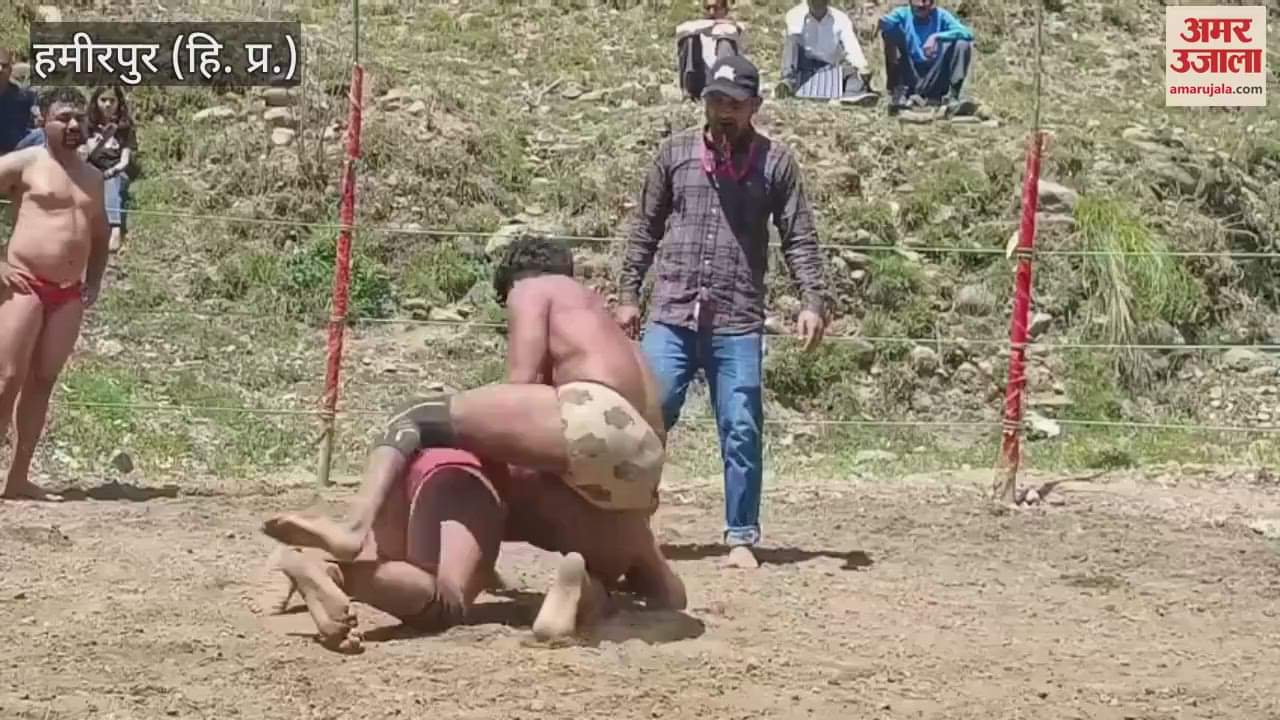 VIDEO : Organizing a wrestling competition in Laliyar village