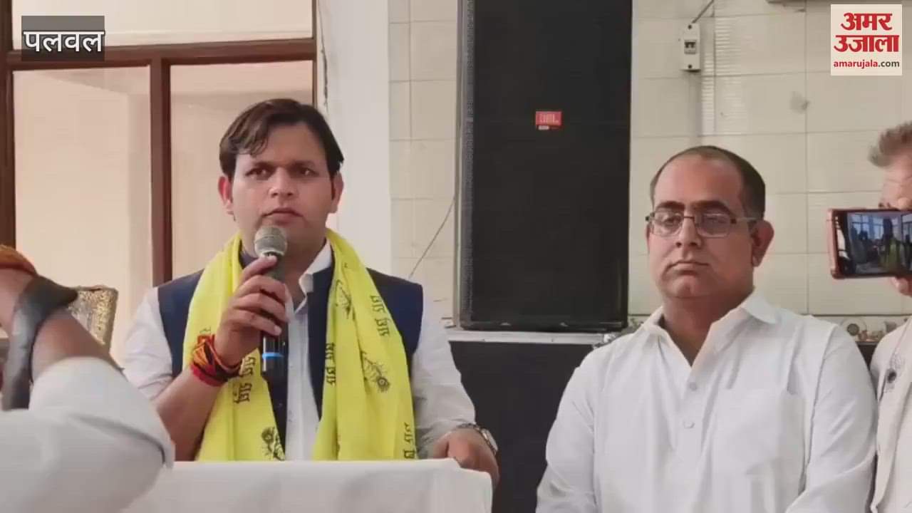 VIDEO : Sports Minister Gaurav Gautam laid the foundation stone for the construction of Dr. Mangal Sen Bhawan