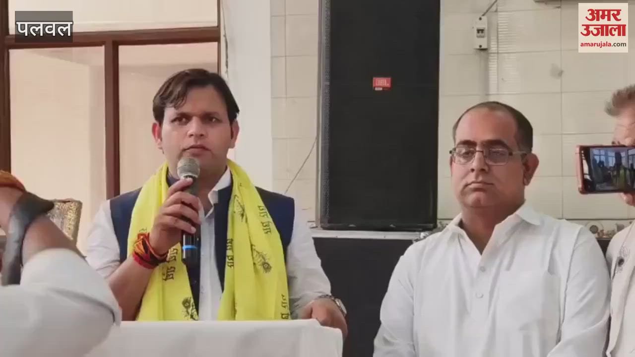 VIDEO : Sports Minister Gaurav Gautam laid the foundation stone for the construction of Dr. Mangal Sen Bhawan