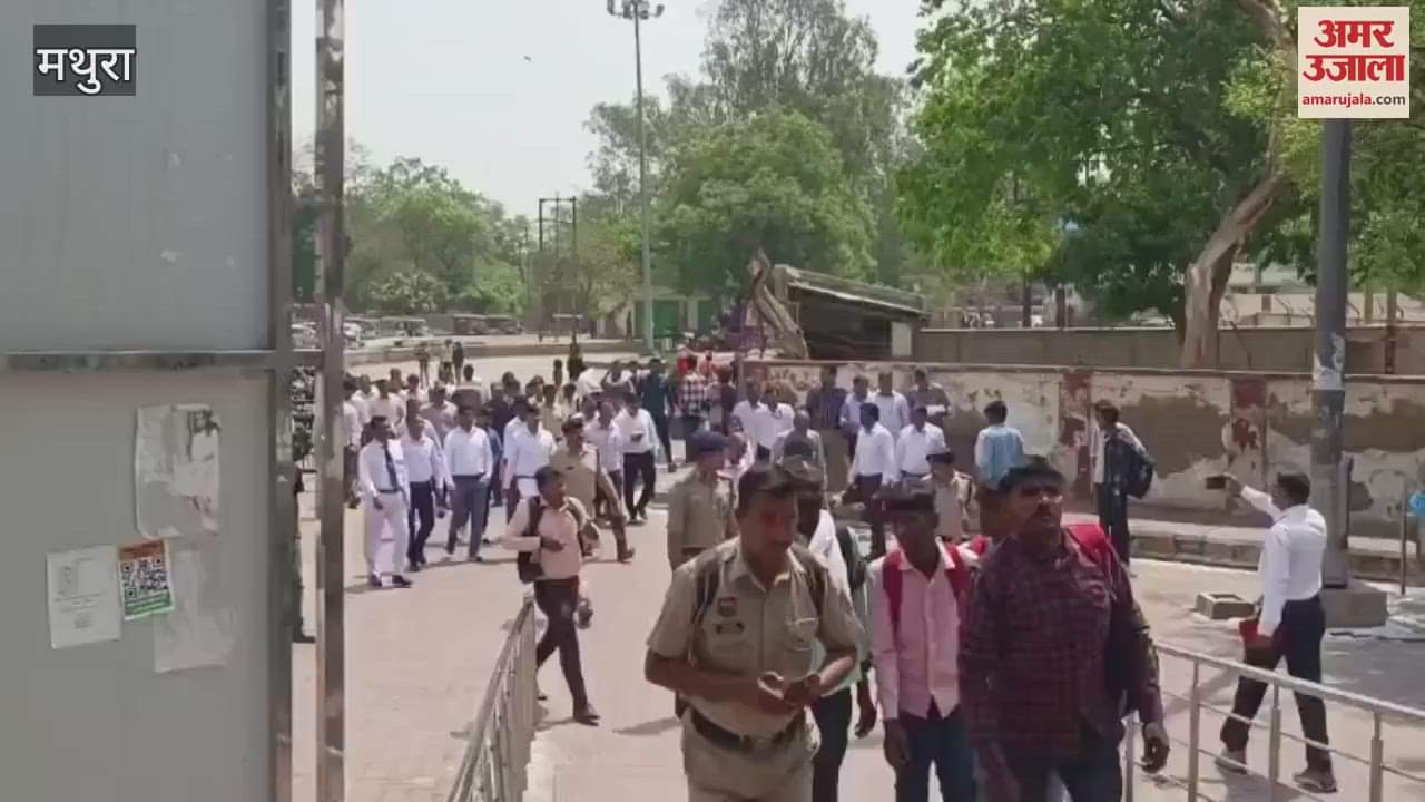 VIDEO : GM inspected Mathura Railway Station gave gift of development work worth Rs 20 crore