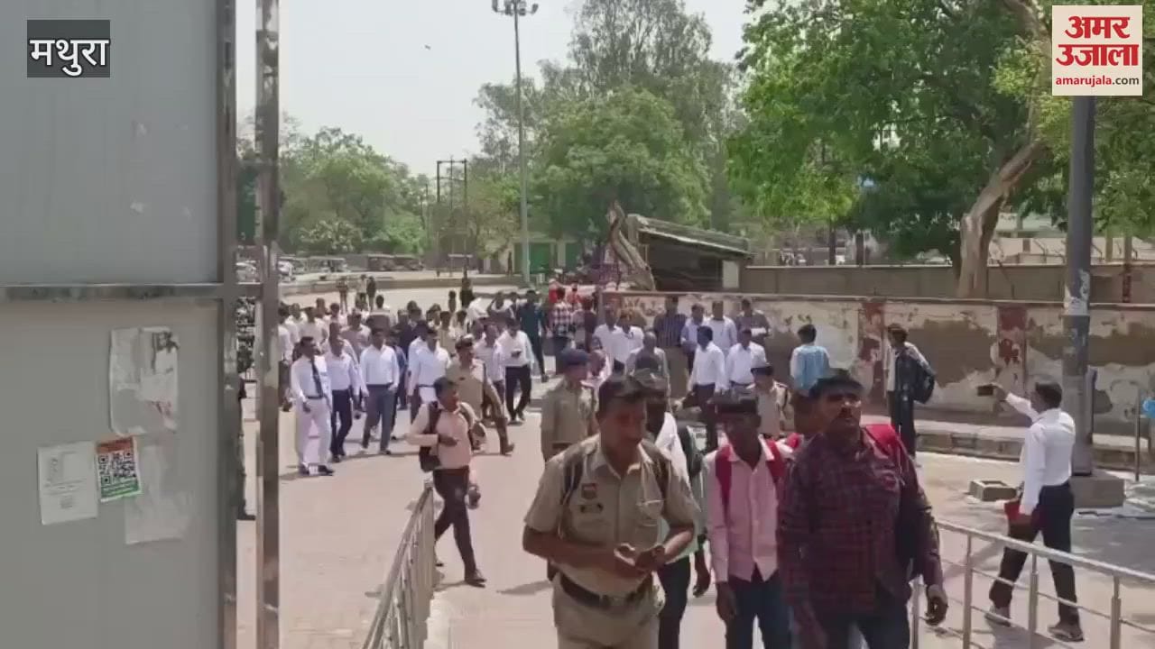 VIDEO : GM inspected Mathura Railway Station gave gift of development work worth Rs 20 crore