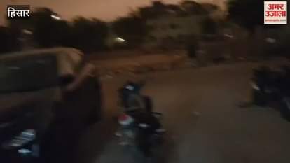 VIDEO : हिसार में छाया घना अंधेरा, तेज आंधी के बाद बूंदाबांदी