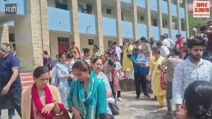 VIDEO : Enthusiasm among children for admission in Navodaya Vidyalaya Pandoh