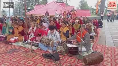 VIDEO : Sunderkand recitation took place at Jakhu temple on Hanuman Jayanti