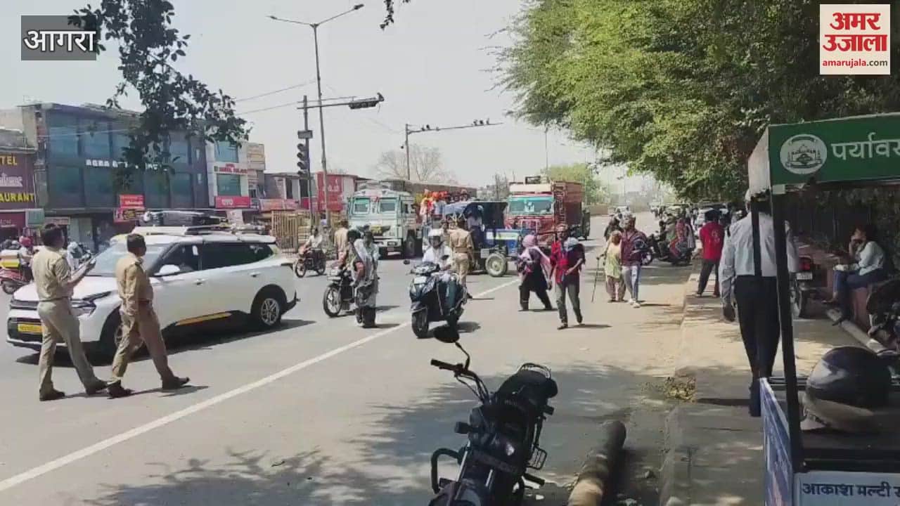 VIDEO : tractor going to the Rakt Swabhiman rally was stopped sticks were hidden in the trolley
