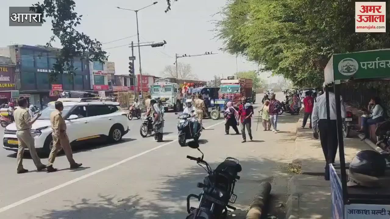 VIDEO : tractor going to the Rakt Swabhiman rally was stopped sticks were hidden in the trolley