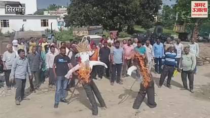 VIDEO : Nathu Ram Chauhan said Hundreds of families are affected by the Dehradun Paonta four-lane work