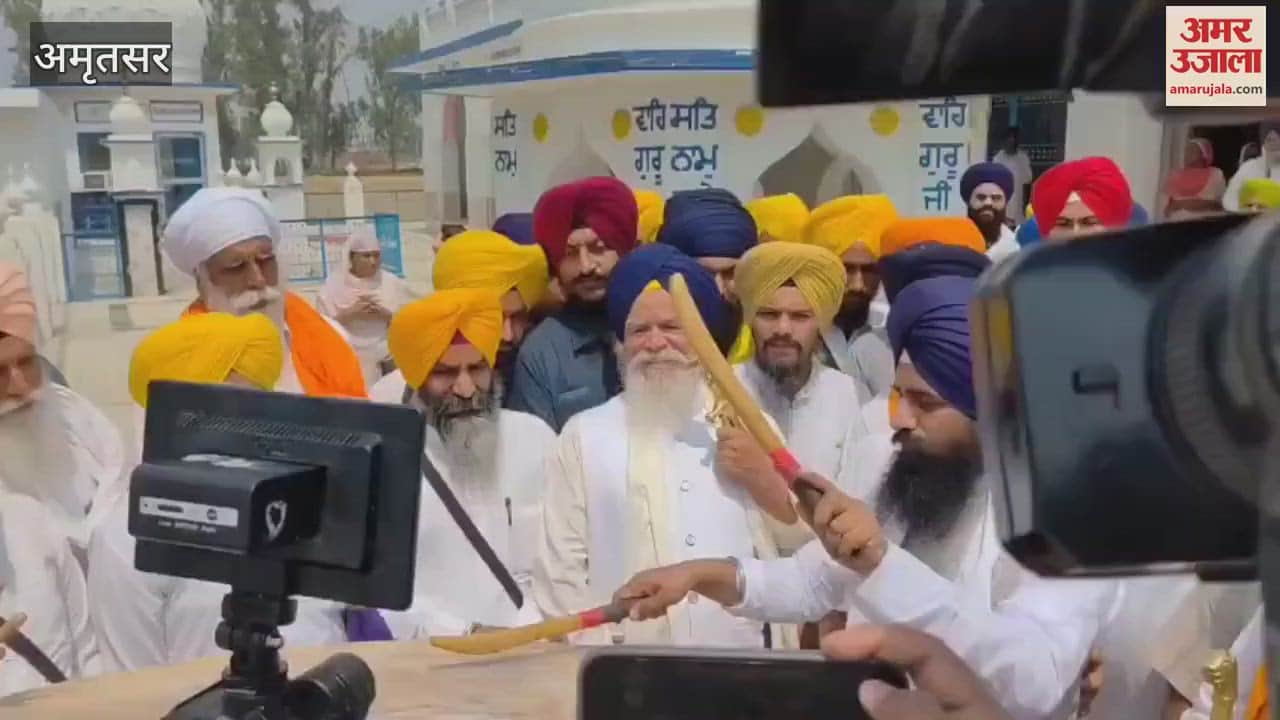 ढोल नगाड़ों की थाप पर अमृतसर में धर्म प्रचार लहर का आगाज