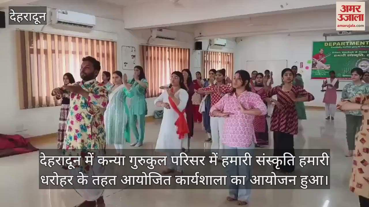 Students learnt nuances of dance from Kathak Guru of Vrindavan