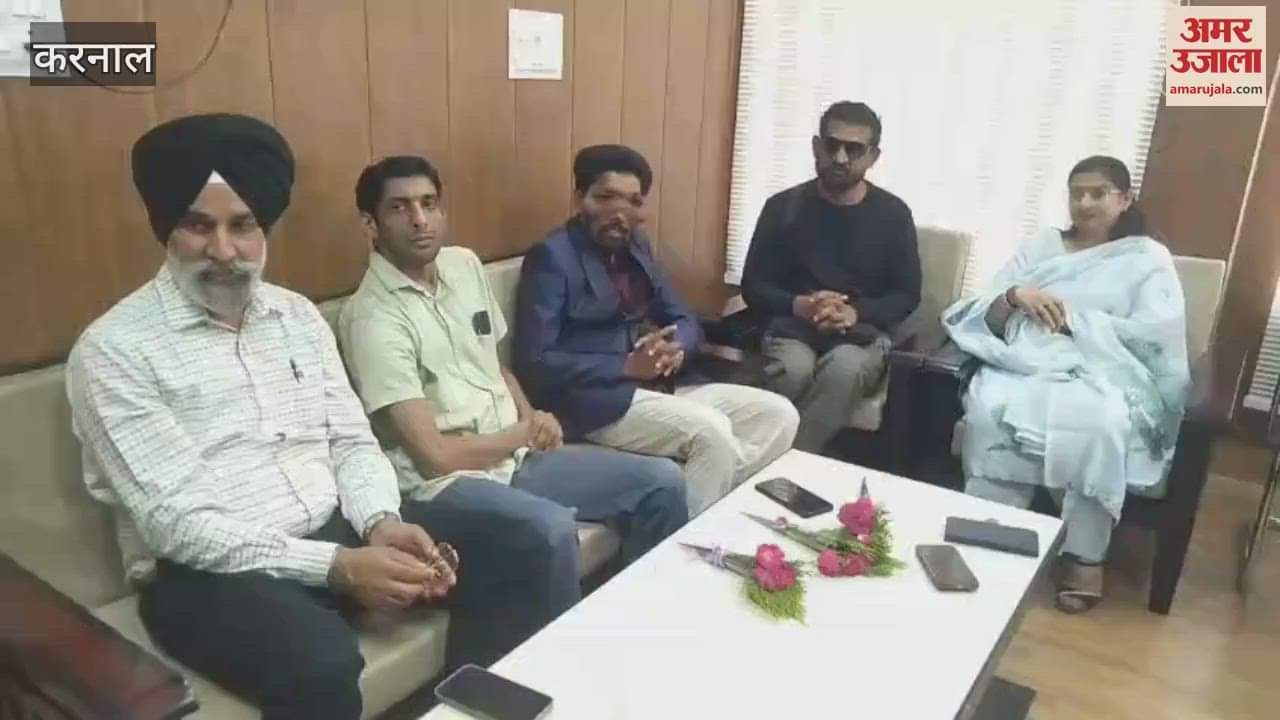 Umar Farooq set out on a tour of India for empowerment of the disabled, received a warm welcome in Karnal