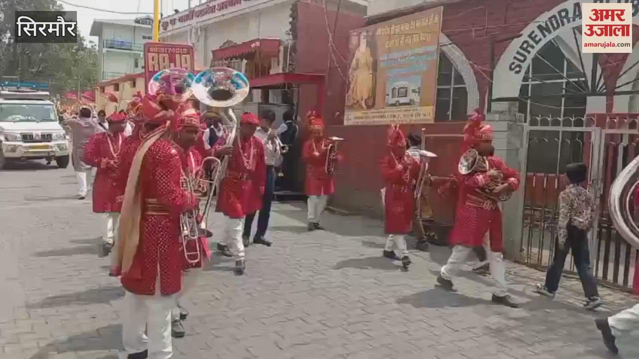 Nishan Yatra of Shri Khatu Shyam taken out in Nahan