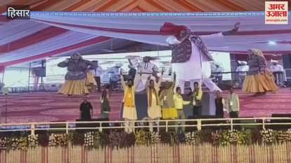 VIDEO : CM Naib Saini and BJP President Mohan Baroli reached Hisar PM's program