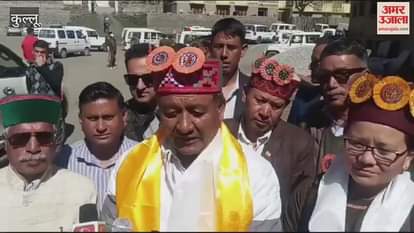 Jagat Singh Negi reached Keylong inspected Kukumseri College