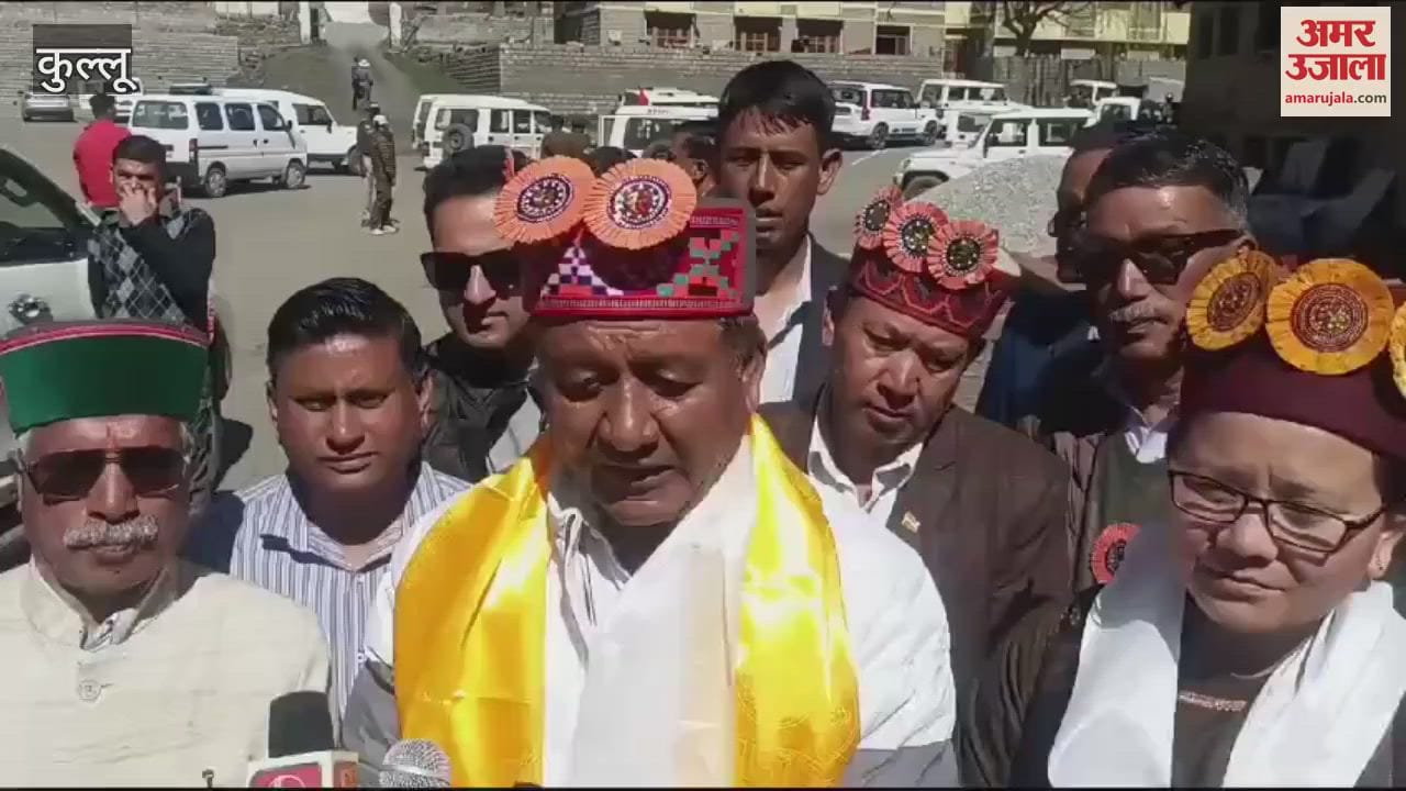 Jagat Singh Negi reached Keylong inspected Kukumseri College