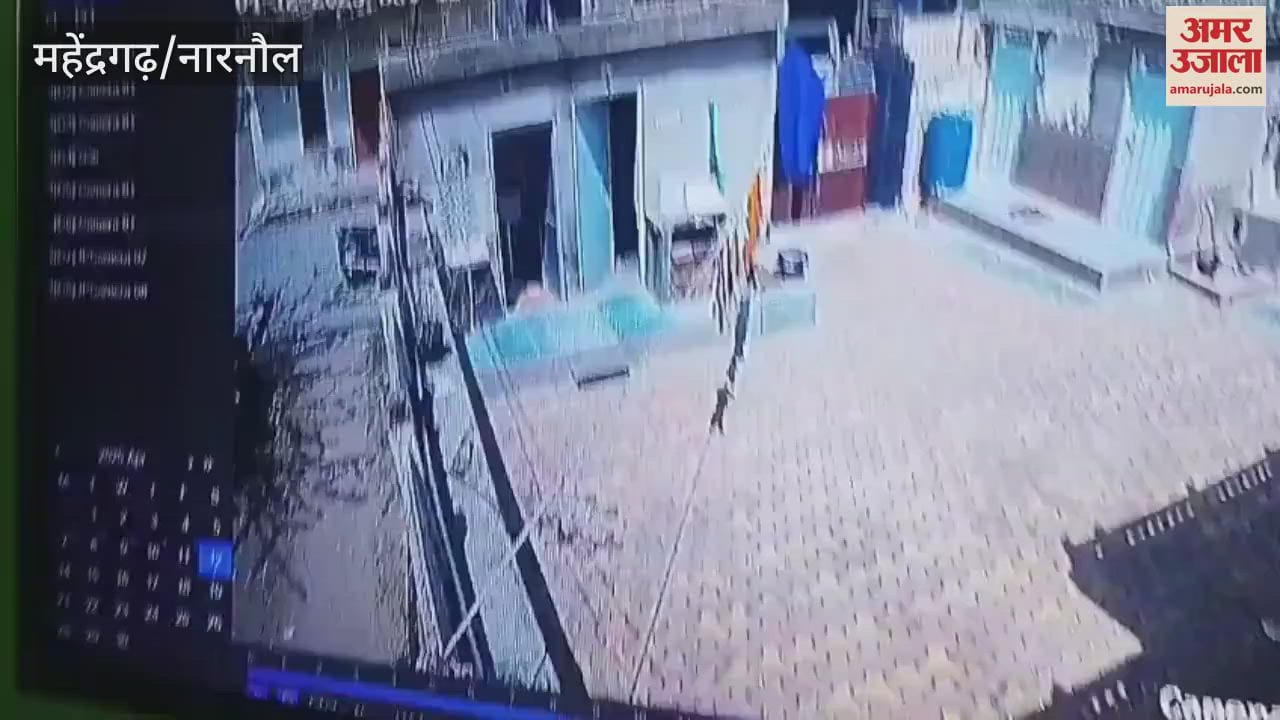 In Narnaul, the martyr's wife was beaten with sticks after entering her house