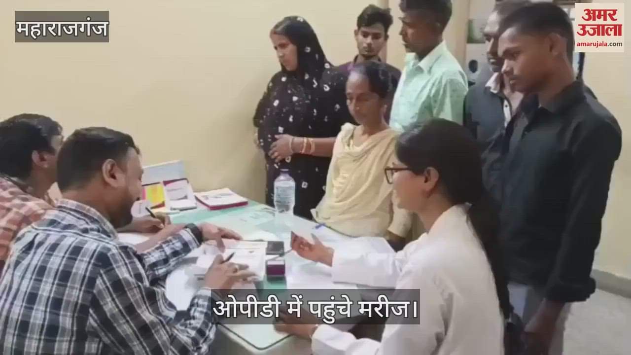 Large number of patients in district hospital