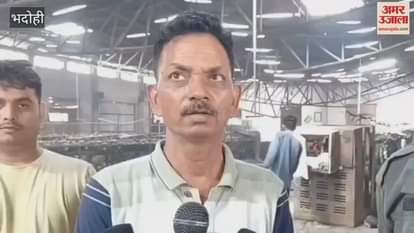 Cotton mill destroyed in Bhadohi Loss of Rs 8 crore due to fire