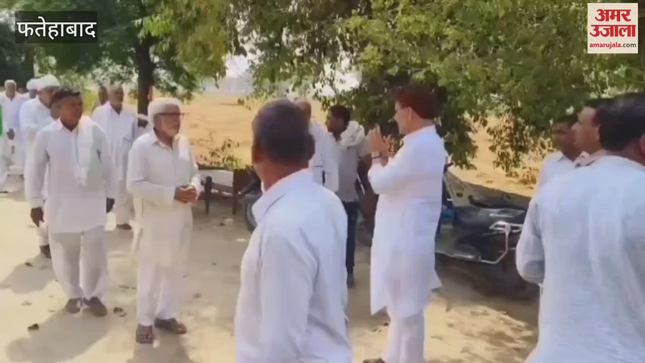 Rajya Sabha MP Subhash Barala took information from farmers about the arson case in Tohana, Fatehabad