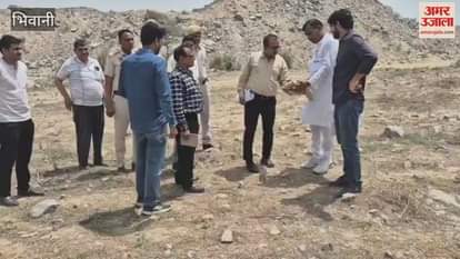 Bhiwani's Tosham SDM inspected Dadum, Khanak, Kharkadi Sohan, Nigana hills