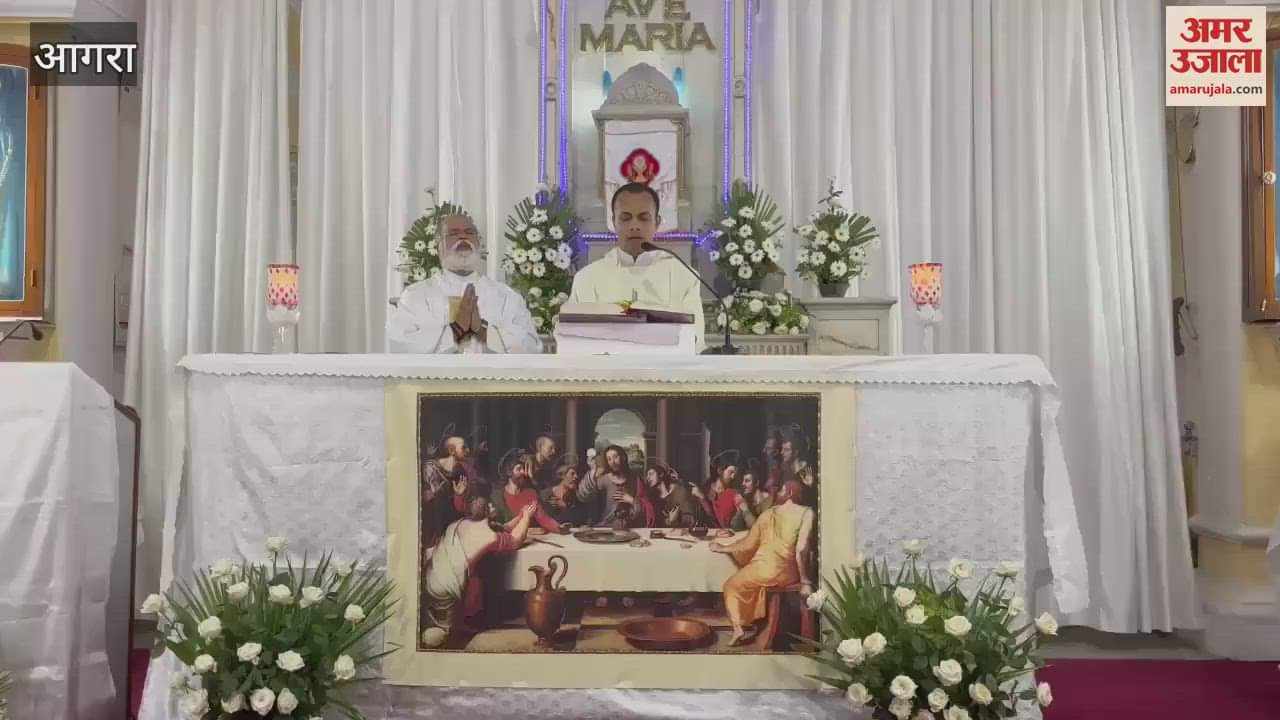 Prayer meetings were held in churches in memory of Lord Jesus Christ