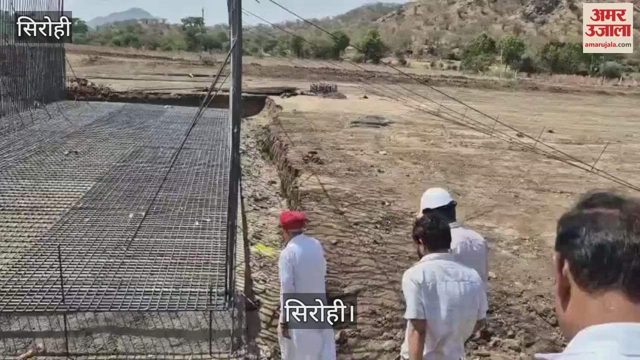 Sirohi News: MP arrived to inspect Ambaji-Aburoad-Taranga rail project, gave strict instructions to employees