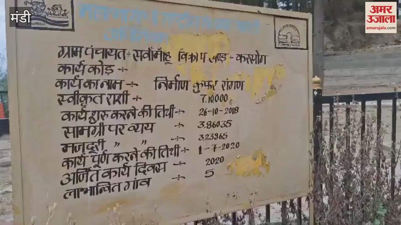 A grand MNREGA park built in Mahunag, a confluence of faith, nature and development