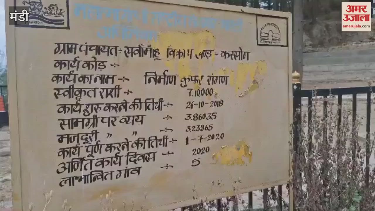 A grand MNREGA park built in Mahunag, a confluence of faith, nature and development
