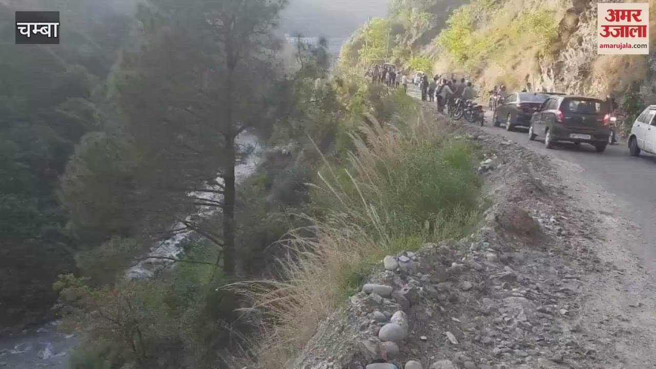 A scooty lost control and fell into the Sal ravine near Balu on the Chamba-Saho road