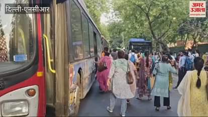 effect of removal of buses from roads of Delhi is becoming visible