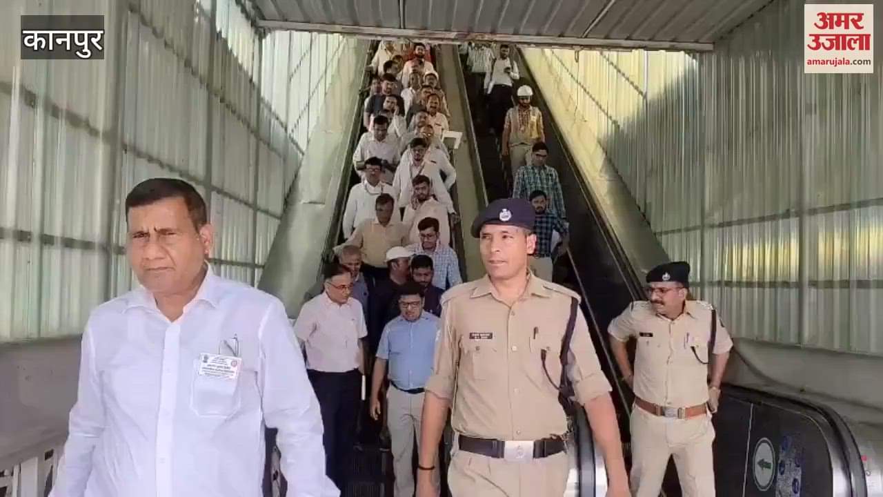 Railway DRM inspected and gave permission to remove escalators from platform number nine