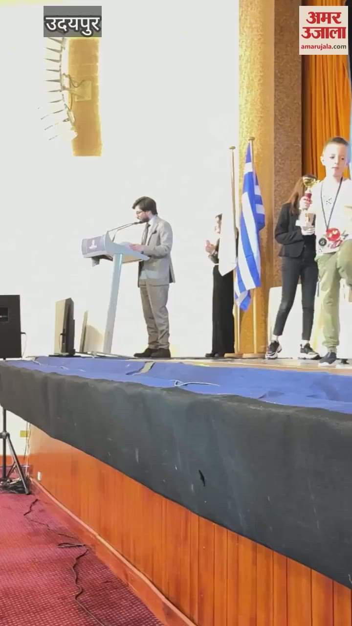 Udaipur News: 9-year-old Kiana Parihar created history, won bronze medal in World Blitz Chess Championship