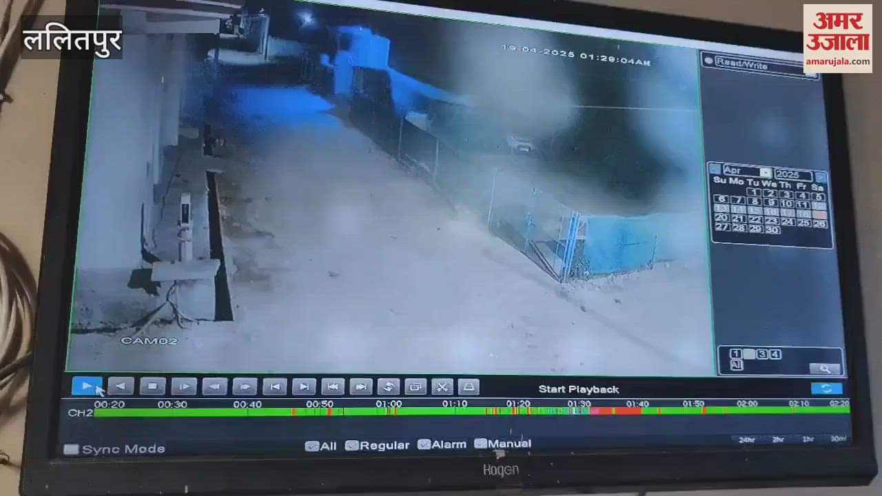 Lakhs stolen from a house in Lalitpur, suspects caught on CCTV camera