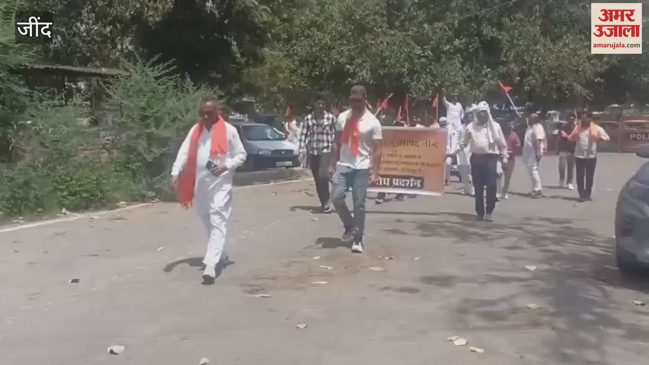 Vishwa Hindu Parishad protested in Jind against the massacre of Hindus in West Bengal