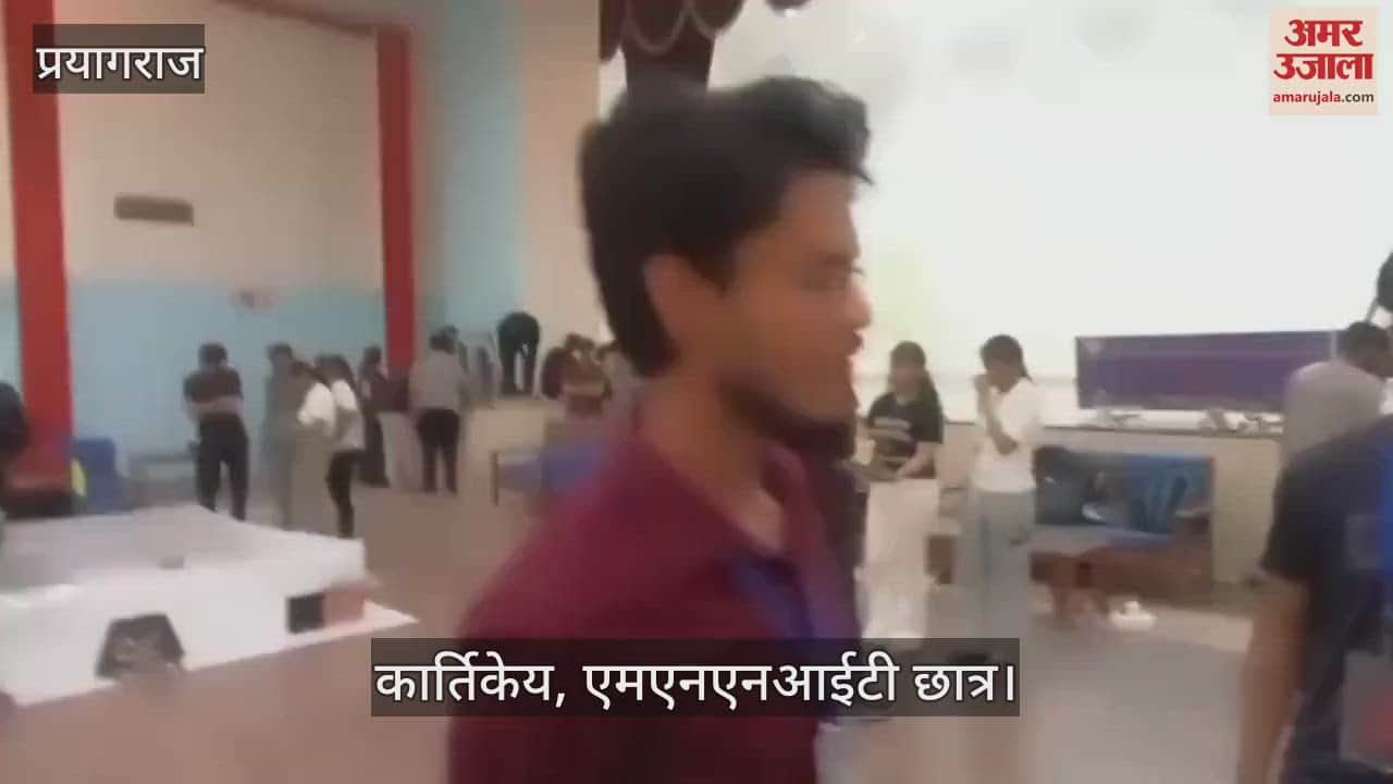 Students showed their talent in the robotics event Silent Bridge, the event is going on in MNNIT