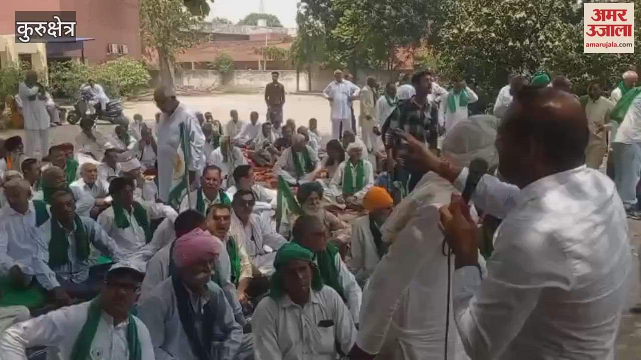 शाहाबाद अनाजमंडी में गेहूं तोल जांच के विवाद के बीच सड़कों पर उतरे किसान