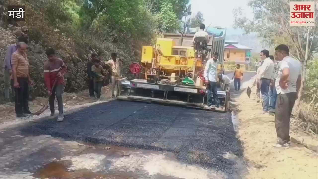 Mandi News general public expressed happiness over the tarring and expansion of Hardagulu-Padhar road