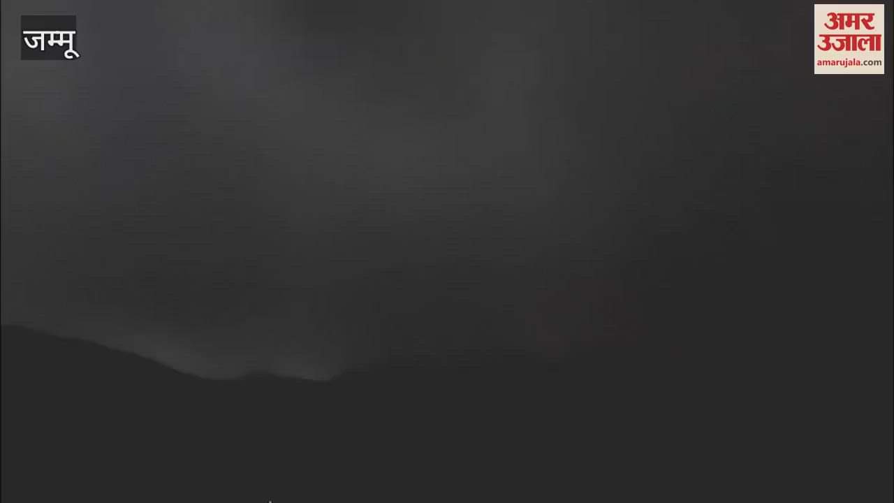 Flash flood due to heavy rain in Ramban, Jammu and Kashmir