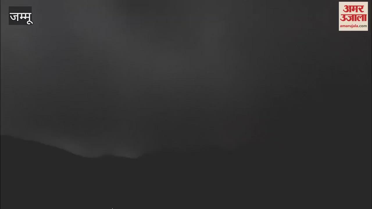 Flash flood due to heavy rain in Ramban, Jammu and Kashmir