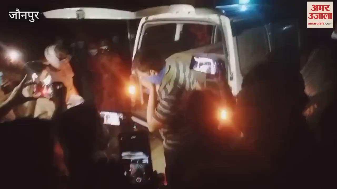 Ghurhu Bind Funeral in jaunpur dead body arrived in village son performed rites under administrative supervision