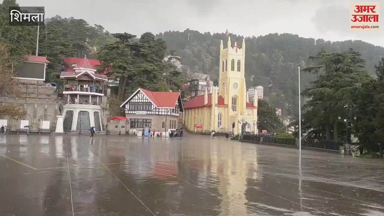 Heavy rain in the capital Shimla weather became cold