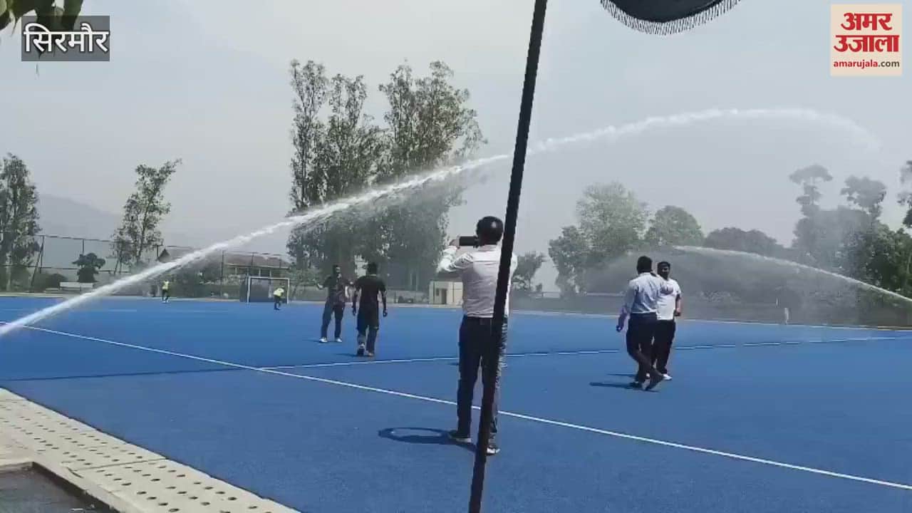 Sirmaur Hockey astroturf ground built at the cost of crores transformer not installed