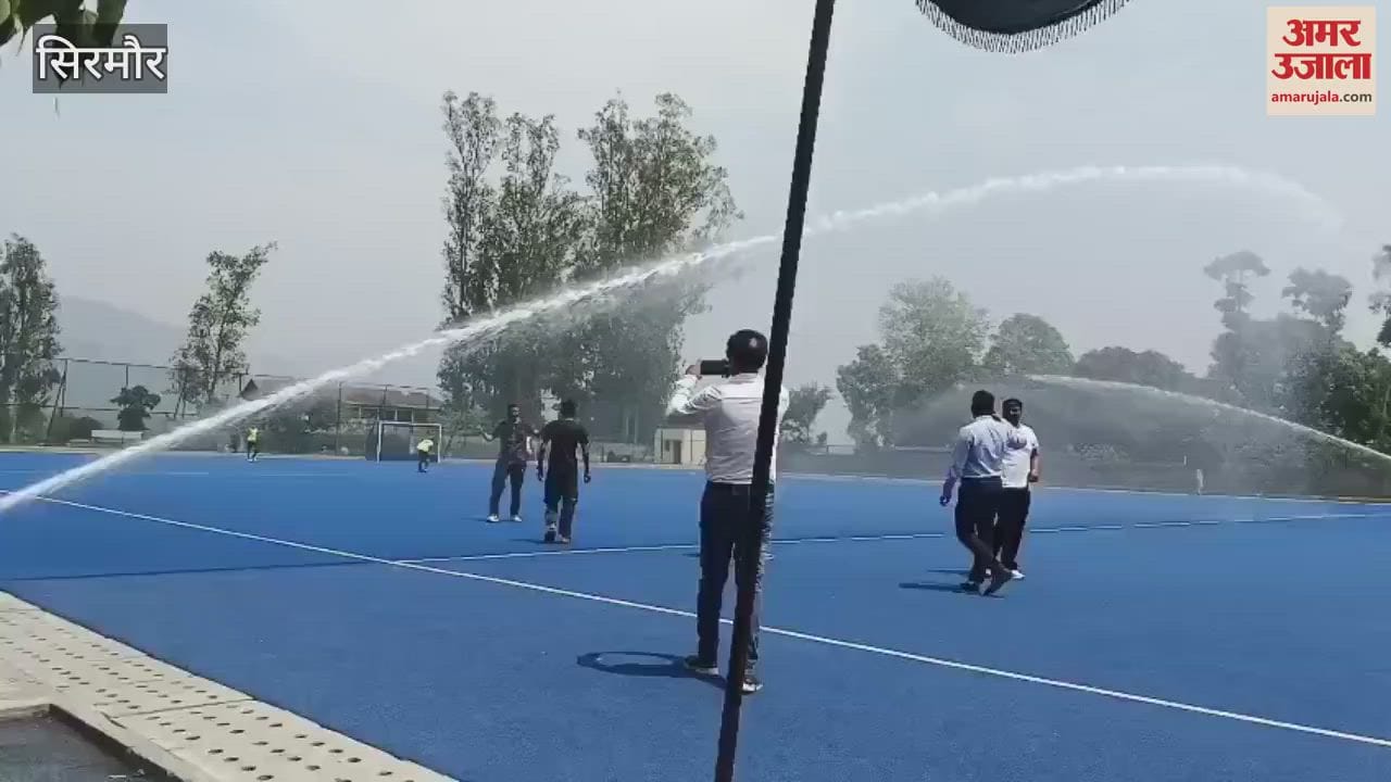 Sirmaur Hockey astroturf ground built at the cost of crores transformer not installed