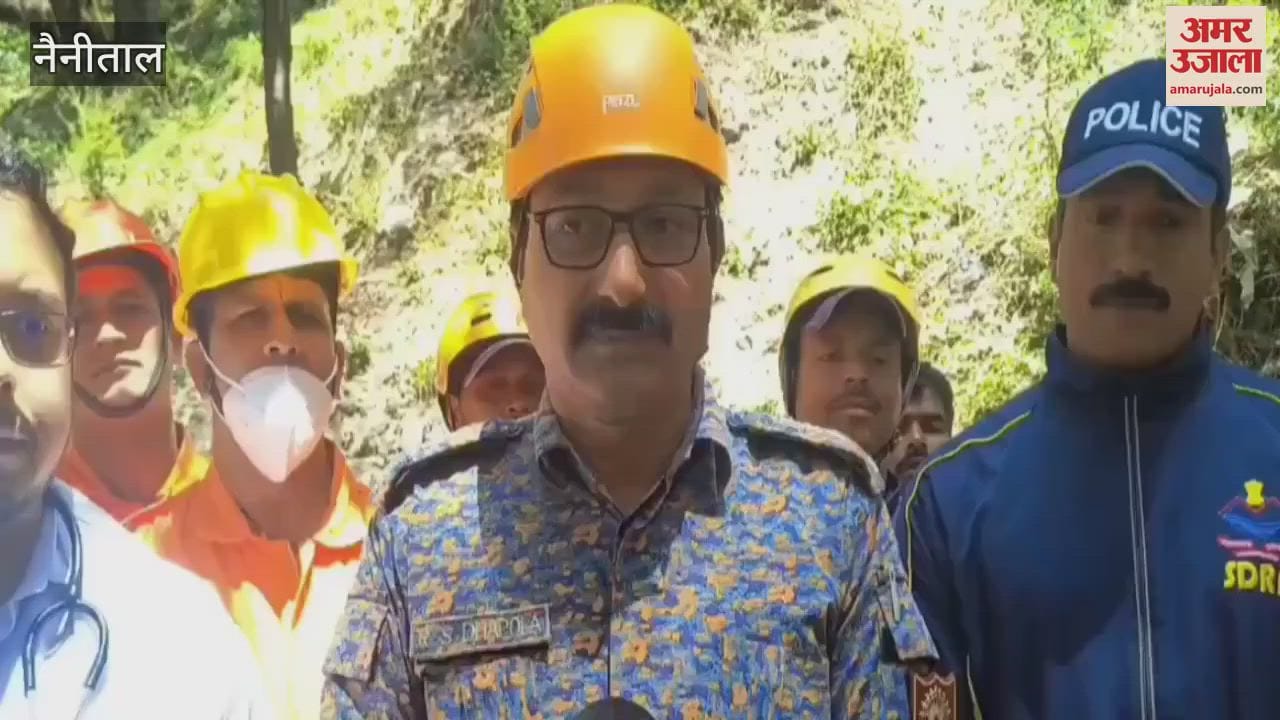 नैनीताल में रोपवे में फंसे लोगों को बचाने का पूर्वाभ्यास