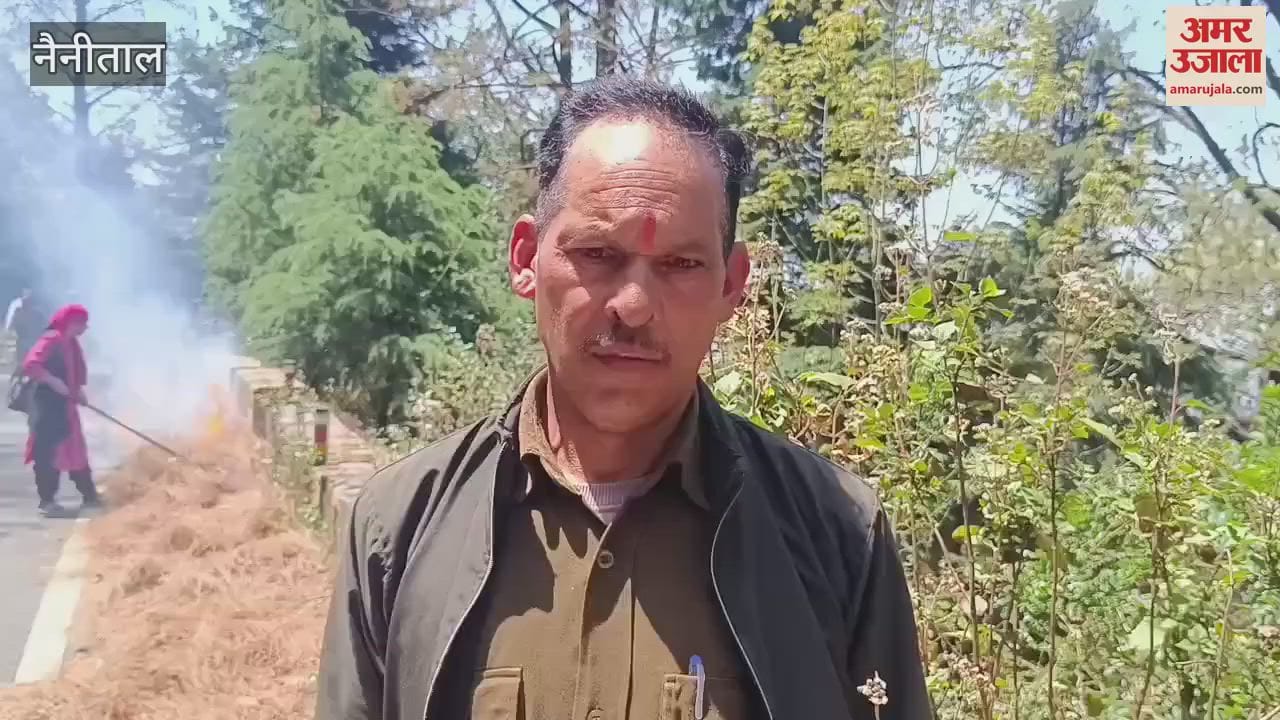 नैनीताल में वन विभाग ने ताकुला क्षेत्र में की फायर ड्रिल