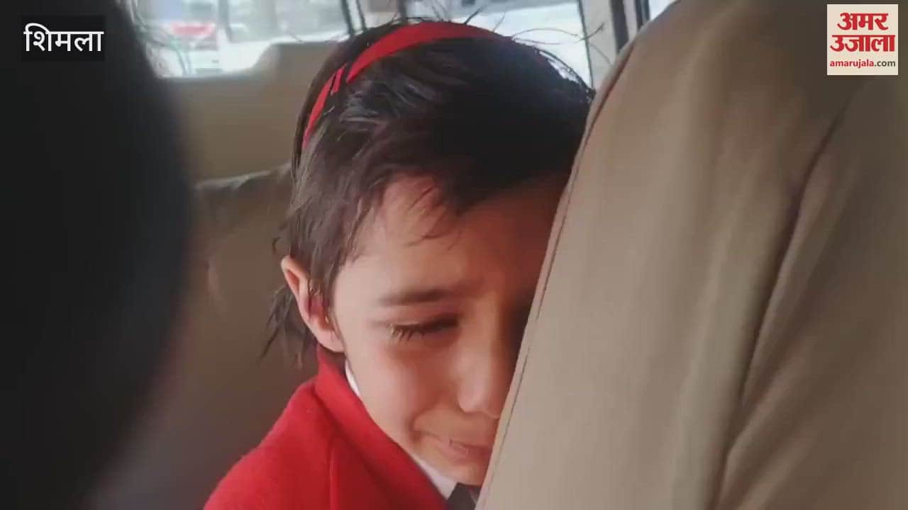 Shimla Devbhoomi Kshatriya organization blocked the road in Shimla innocent school children stuck in the jam started crying