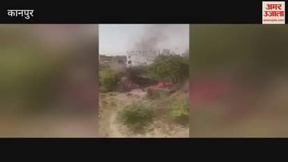 Hut caught fire, household reduced to ashes