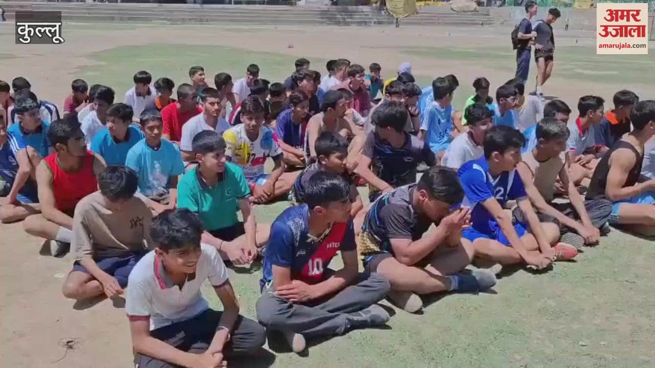 Kullu 600 athletes showing their strength in athletics