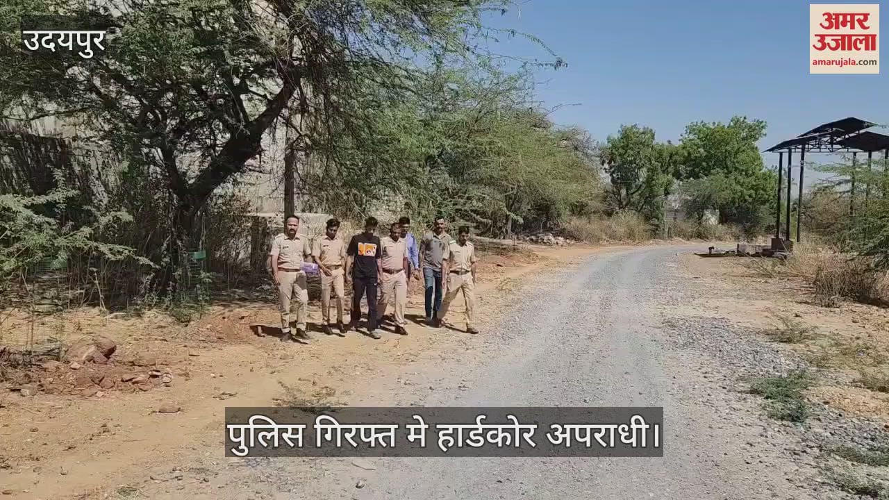 Udaipur News: Before a big incident, history sheeter was caught by the police, caught with an illegal pistol