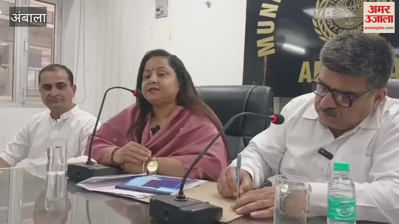 Ambala Mayor counted the works done during one month tenure, unveiled the Right to Service Board